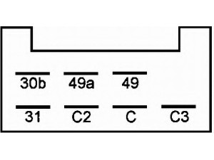 HELLA 4DN 001 863-117 posūkio rodiklio pertraukiklis
50153208, 771-BG003, 062 1970, 1164 662