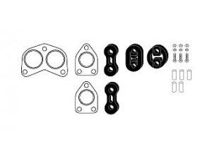 HJS 82 45 7648 montavimo komplektas, išmetimo sistema 
 Dviratė transporto priemonės -> Išmetimo sistema -> Surinkimo komplektas