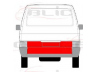 BLIC 6508-04-9558720P bagažinės / krovinių skyriaus dangtis 
 Kėbulas -> Transporto priemonės galas -> Bagažinės dangtis/durelės