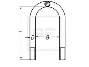 PE Automotive 015.192-40A lingės spaustukas 
 Pakaba -> Lakštinė spyruoklinė pakaba
385 351 28 25