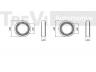 TREVI AUTOMOTIVE WB2060 rato guolio komplektas 
 Ašies montavimas/vairavimo mechanizmas/ratai -> Rato stebulė/montavimas -> Rato guolis
335021, 335029, 95619170, 4330647