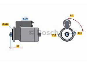 BOSCH 0 986 016 431 starteris 
 Elektros įranga -> Starterio sistema -> Starteris
23300 AA200, 23300 AA221, 23300 AA40A