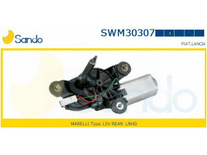 SANDO SWM30307.1 valytuvo variklis 
 Priekinio stiklo valymo sistema -> Varikliukas, priekinio stiklo valytuvai
51848464