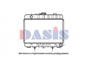 AKS DASIS 133890T radiatorius, variklio aušinimas 
 Aušinimo sistema -> Radiatorius/alyvos aušintuvas -> Radiatorius/dalys
6015004103, A6015004103