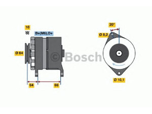 BOSCH 0 120 489 358 kintamosios srovės generatorius 
 Elektros įranga -> Kint. sr. generatorius/dalys -> Kintamosios srovės generatorius