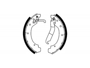 HELLA PAGID 8DB 355 000-711 stabdžių trinkelių komplektas 
 Techninės priežiūros dalys -> Papildomas remontas
291609265E, 291698135, 291698135B