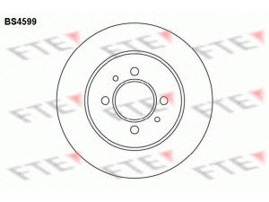 FTE BS4599 stabdžių diskas 
 Dviratė transporto priemonės -> Stabdžių sistema -> Stabdžių diskai / priedai
77 00 800 002, 77 01 201 295, 77 01 204 295