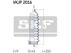 SKF VKJP 2016 gofruotoji membrana, vairavimas 
 Vairavimas -> Gofruotoji membrana/sandarinimai
175422831, 1H0 422 831, 175 422 831