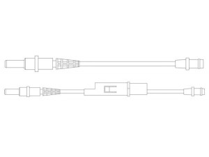KAWE WS0256A įspėjimo kontaktas, stabdžių trinkelių susidėvėjimas 
 Stabdžių sistema -> Susidėvėjimo indikatorius, stabdžių trinkelės