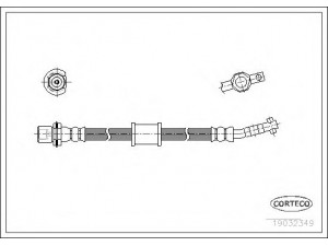 CORTECO 19032349 stabdžių žarnelė 
 Stabdžių sistema -> Stabdžių žarnelės
9004922146, 9004922148, 9004922149