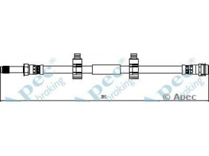 APEC braking HOS4102 stabdžių žarnelė 
 Stabdžių sistema -> Stabdžių žarnelės
7H8611776, 7H8611776A