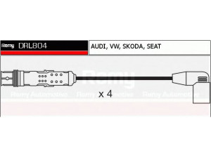 DELCO REMY DRL804 uždegimo laido komplektas 
 Kibirkšties / kaitinamasis uždegimas -> Uždegimo laidai/jungtys