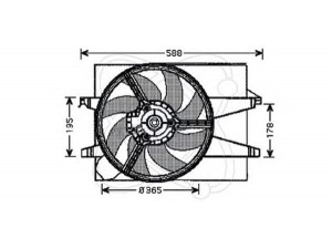 ELECTRO AUTO 32VG002 ventiliatorius, radiatoriaus 
 Aušinimo sistema -> Oro aušinimas
4S6H8C607AE, 1467012, 1467013, 1141507