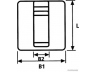 HERTH+BUSS ELPARTS 50265738 tvirtinimo spaustukas