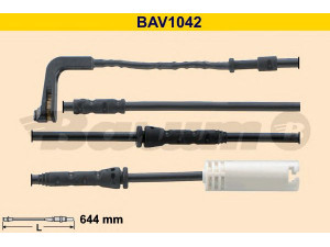 BARUM BAV1042 įspėjimo kontaktas, stabdžių trinkelių susidėvėjimas 
 Stabdžių sistema -> Susidėvėjimo indikatorius, stabdžių trinkelės
34 35 6 762 252, 34 35 6 789 439