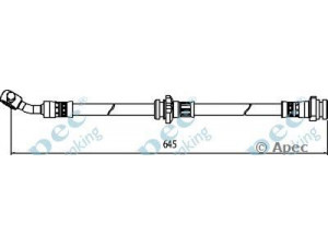 APEC braking HOS4049 stabdžių žarnelė 
 Stabdžių sistema -> Stabdžių žarnelės
462101KK0A