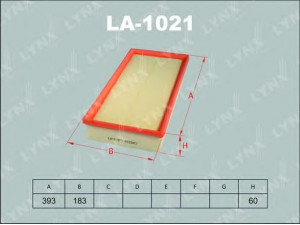 LYNXauto LA-1021 oro filtras 
 Techninės priežiūros dalys -> Techninės priežiūros intervalai
955 110 131 00, 958 110 130 00
