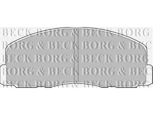 BORG & BECK BBP1262 stabdžių trinkelių rinkinys, diskinis stabdys 
 Techninės priežiūros dalys -> Papildomas remontas
MB407430, MB534483, MB587054, MB277192