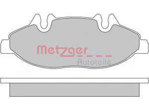 METZGER 1170145 stabdžių trinkelių rinkinys, diskinis stabdys 
 Techninės priežiūros dalys -> Papildomas remontas
000 421 6110, 001 421 0910, 003 420 7820