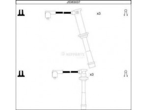 NIPPARTS J5383037 uždegimo laido komplektas 
 Kibirkšties / kaitinamasis uždegimas -> Uždegimo laidai/jungtys