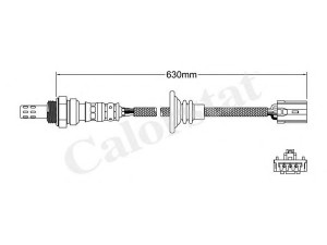 CALORSTAT by Vernet LS140313 lambda jutiklis 
 Išmetimo sistema -> Lambda jutiklis
4671052, 5269711, 5269711AB, M04671052