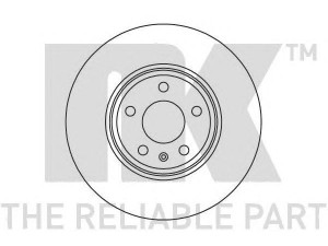 NK 2047132 stabdžių diskas 
 Stabdžių sistema -> Diskinis stabdys -> Stabdžių diskas
8K0615301