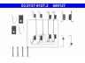 priedų komplektas, stabdžių trinkelės
