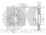 NK 203724 stabdžių diskas 
 Stabdžių sistema -> Diskinis stabdys -> Stabdžių diskas
4246V5, 9633114780
