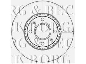 BORG & BECK BBD4537 stabdžių diskas 
 Dviratė transporto priemonės -> Stabdžių sistema -> Stabdžių diskai / priedai
4702841, 4708241, 4710241, 93192978