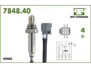 MTE-THOMSON 7848.40.036 lambda jutiklis 
 Variklis -> Variklio elektra
36531-P12-A02, 36531-P12-A03, 36531-P12-A12