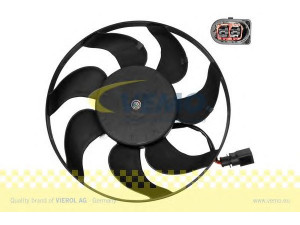 VEMO V15-01-1883 ventiliatorius, radiatoriaus 
 Aušinimo sistema -> Radiatoriaus ventiliatorius
1K0 959 455 DH, 1K0 959 455 ET