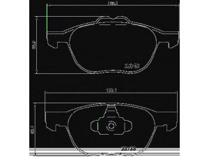 BREMBO P 24 158 stabdžių trinkelių rinkinys, diskinis stabdys 
 Techninės priežiūros dalys -> Papildomas remontas
1797211, CV612K021BA