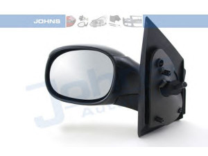 JOHNS 23 02 37-1 išorinis veidrodėlis 
 Kėbulas -> Keleivių kabina -> Veidrodėlis
00008149RH, 8149 RH