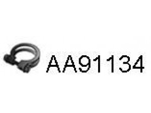 VENEPORTE AA91134 spaustukas, išmetimo sistema 
 Dviratė transporto priemonės -> Išmetimo sistema -> Atskiros surinkimo dalys -> Užveržimo elementas
A1244900141, 60566269