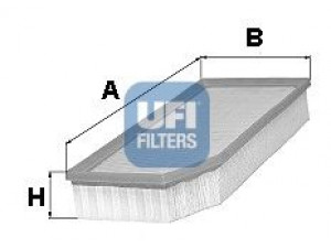 UFI 30.251.00 oro filtras 
 Filtrai -> Oro filtras
13717521033, 13717521038