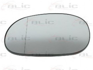BLIC 6102-02-1271223P veidrodėlio stiklas, išorinis veidrodėlis 
 Kėbulas -> Keleivių kabina -> Veidrodėlis
