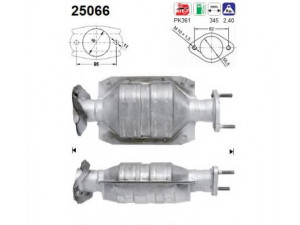 AS 25066 katalizatoriaus keitiklis 
 Išmetimo sistema -> Katalizatoriaus keitiklis
B68020600A, B68020600B