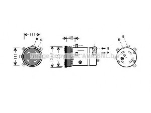 PRASCO OLAK280 kompresorius, oro kondicionierius 
 Oro kondicionavimas -> Kompresorius/dalys
1135019, 1854008, 1854031, 1854034