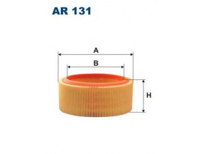 FILTRON AR131 oro filtras 
 Techninės priežiūros dalys -> Techninės priežiūros intervalai
7701034873, PC996, EL3466