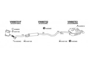 VENEPORTE 800608 išmetimo sistema 
 Išmetimo sistema -> Išmetimo sistema, visa