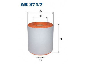 FILTRON AR371/7 oro filtras 
 Techninės priežiūros dalys -> Techninės priežiūros intervalai
4G0133843, 4G0133843