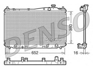 DENSO DRM40019 radiatorius, variklio aušinimas 
 Aušinimo sistema -> Radiatorius/alyvos aušintuvas -> Radiatorius/dalys
19010PMAE61