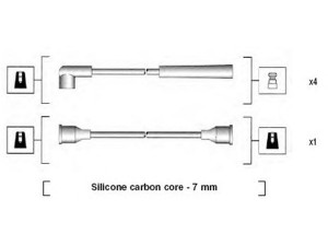MAGNETI MARELLI 941185010765 uždegimo laido komplektas 
 Kibirkšties / kaitinamasis uždegimas -> Uždegimo laidai/jungtys