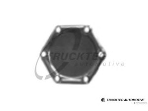 TRUCKTEC AUTOMOTIVE 02.10.020 skirstomosios dėžės dangtis, variklio blokas
180 015 0805