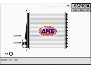 AHE 93719/A šilumokaitis, salono šildymas 
 Šildymas / vėdinimas -> Šilumokaitis
3545537, 9144221