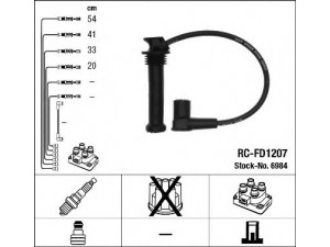 NGK 6984 uždegimo laido komplektas 
 Kibirkšties / kaitinamasis uždegimas -> Uždegimo laidai/jungtys
1119840, 1119841, 1119842, 1119843
