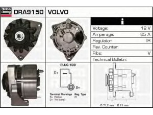 DELCO REMY DRA9150 kintamosios srovės generatorius 
 Elektros įranga -> Kint. sr. generatorius/dalys -> Kintamosios srovės generatorius
3523878, 5003746, 5003803