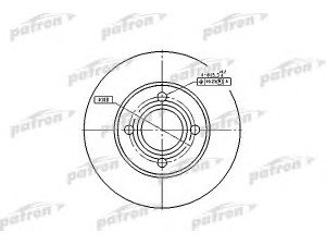 PATRON PBD1521 stabdžių diskas 
 Dviratė transporto priemonės -> Stabdžių sistema -> Stabdžių diskai / priedai
431615301, 443615301