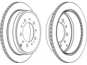 FERODO DDF1799 stabdžių diskas 
 Stabdžių sistema -> Diskinis stabdys -> Stabdžių diskas
4243160290, 4243160290