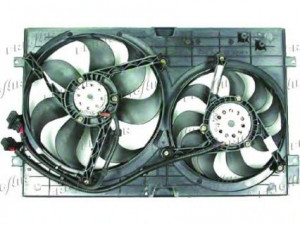 FRIGAIR 0510.2010 ventiliatorius, radiatoriaus 
 Aušinimo sistema -> Oro aušinimas
1J0121205BB41, 1J0959455M, 6X0959455A